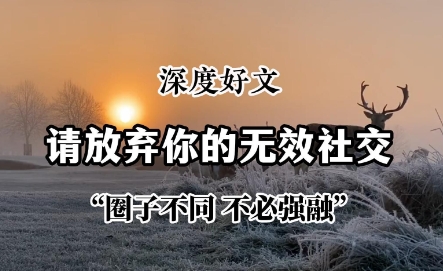 网络用语无效型社交是什么梗-自媒星球